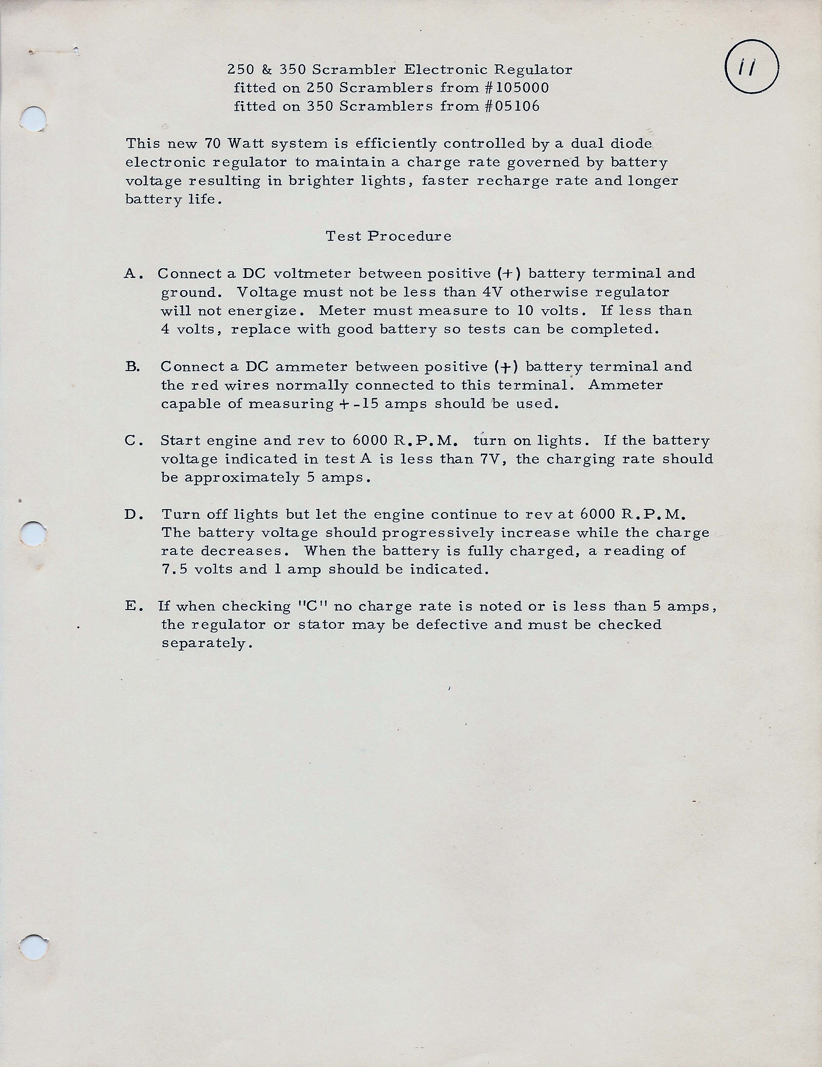 Berliner #11 Testing the 70-Watt regulator ...